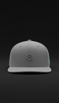 Snapback Hat With Glitched Logo